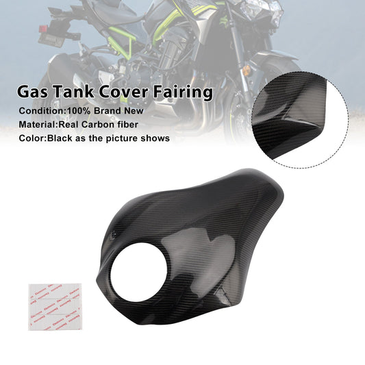 Carenatura del serbatoio in vera fibra di carbonio per Kawasaki Z900 2017-2024