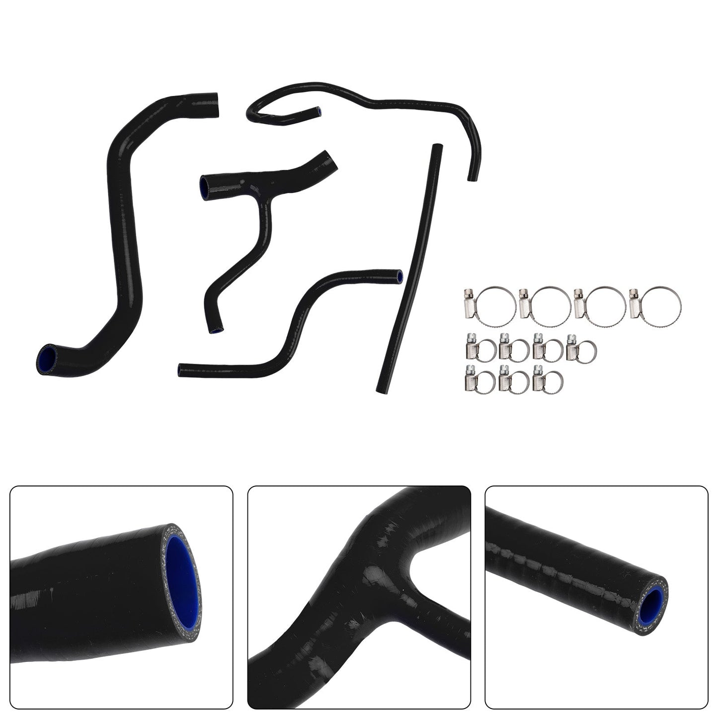 Tubo flessibile del liquido di raffreddamento del radiatore in silicone Aprilia Tuareg 660 2022-2025