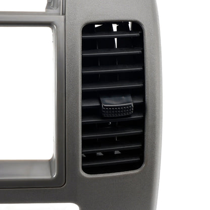 Nissan Frontier S, XE, SE, LE, Nismo Off-Road 2005-2020 - 4 cilindri 2.5L, 6 cilindri 4.0L Pannello console cruscotto centrale, cornice coperchio quadro strumenti 68259-ZP16