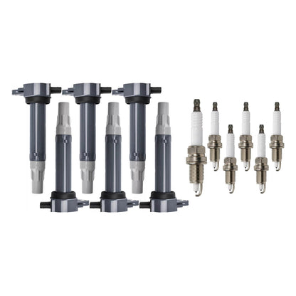 Bobina di accensione e candele UF502 4606869 4606869AA per Dodge Magnum V6 2.7L 2006-2008