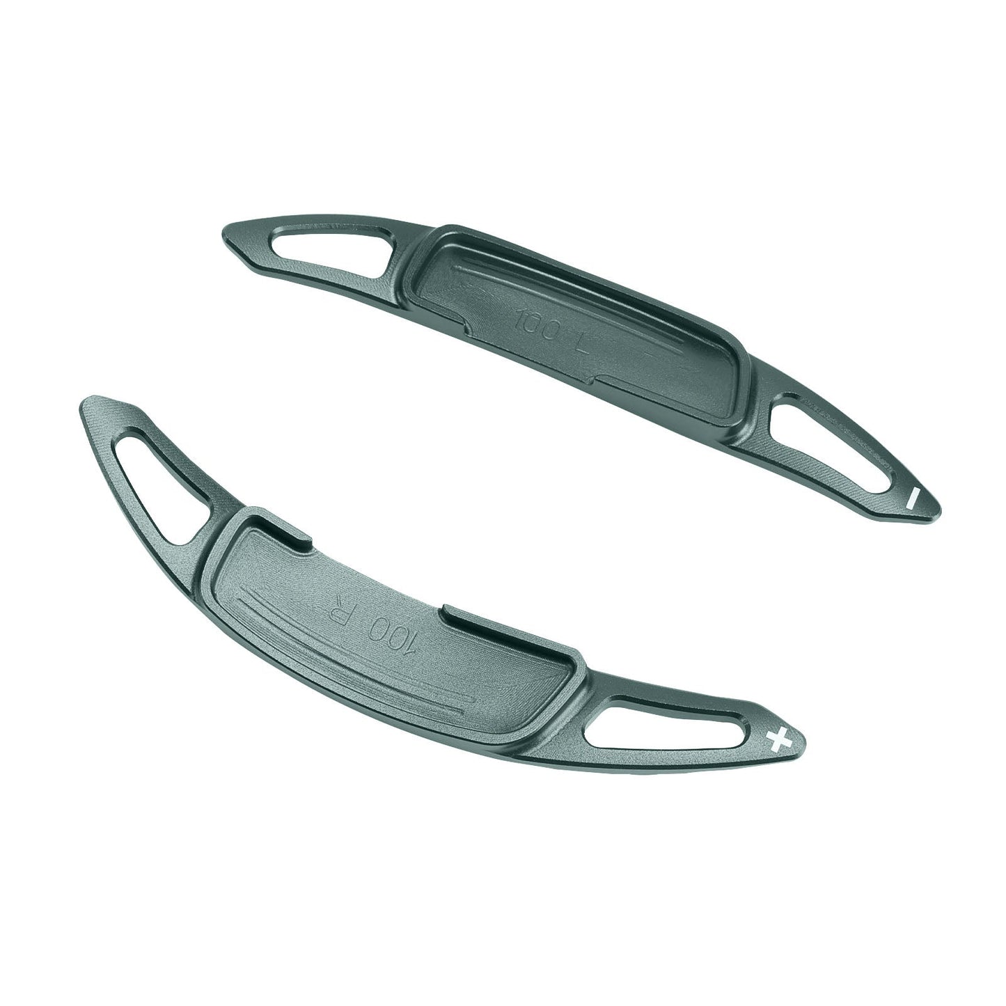 Palette del cambio al volante per Renault Arkana 2021-24, in alluminio grigio