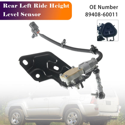 Sensore di livello dell'altezza di marcia posteriore sinistro per Toyota 4Runner Lexus GX470 4.7L 2003-2009