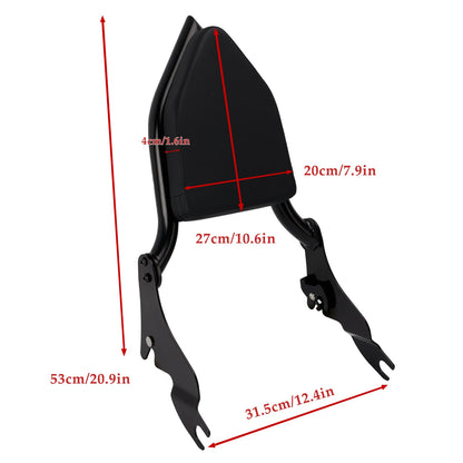 Schienale Sissy Bar passeggero FLHTCUL TC ELECTRA GLIDE ULTRA CLASSIC LOW TWIN-COOLED 2015-2016