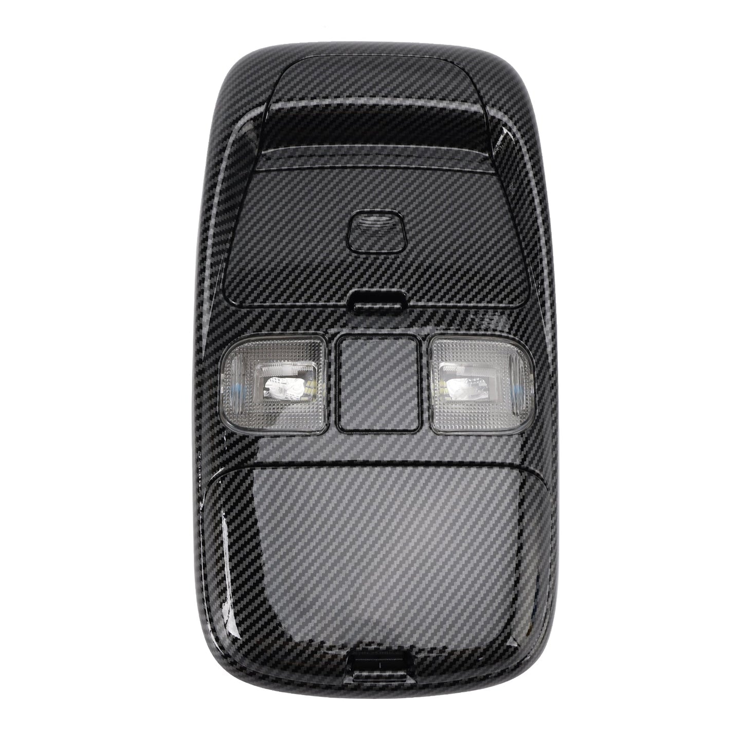 Console superiore anteriore a LED in carbonio per Dodge Ram 3500 1998-2002