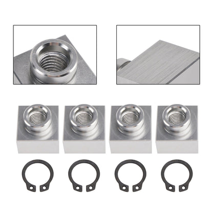 Set 4X di dadi di inserimento e anelli elastici per rimorchi per motoslitte 04414 03400 per Triton Xt e Lt