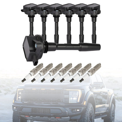 7xBobine di accensione Candele UF835 per Ford F150 Truck V8 5.0L 2018-2021