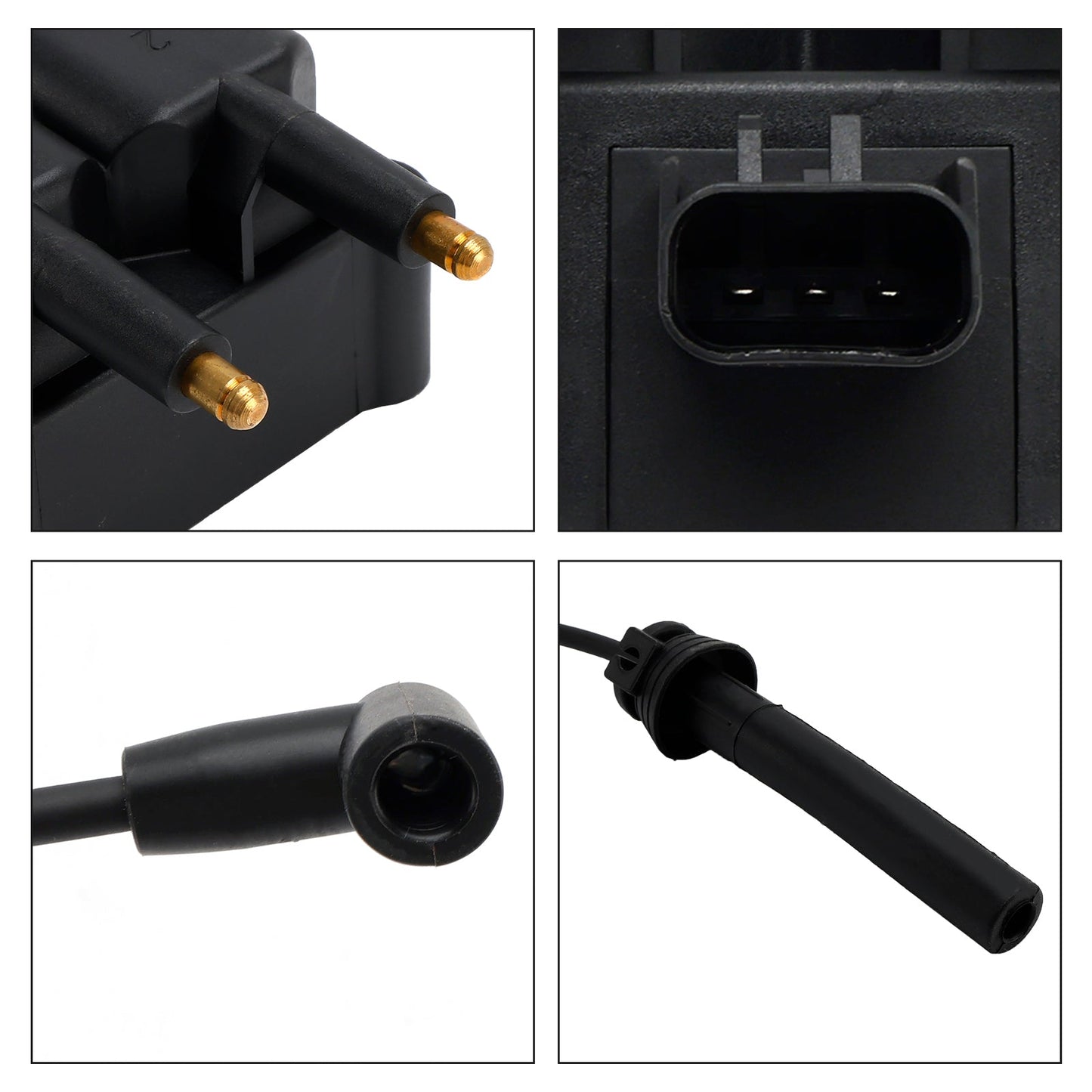 Set di cavi per candele e bobina di accensione UF189 UF403 UF410 per Chrysler 1997-2002