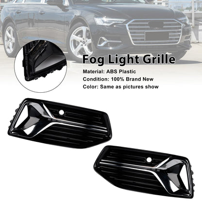Griglia di copertura fendinebbia paraurti anteriore Audi A6 C8 2019-2023 2 pezzi 4K0807647