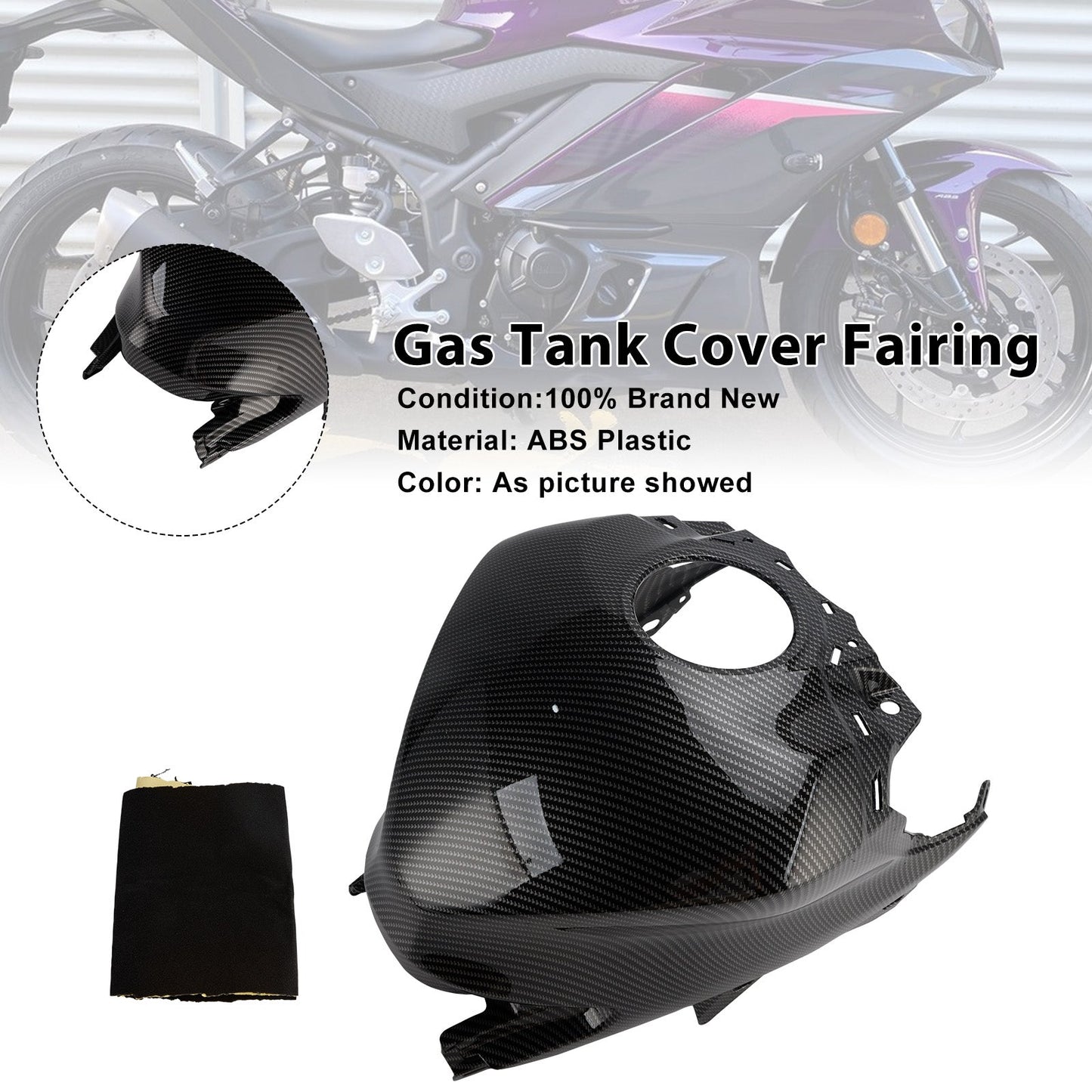 Protezione per carenatura serbatoio benzina per Yamaha YZF-R3 R25 2025-2026