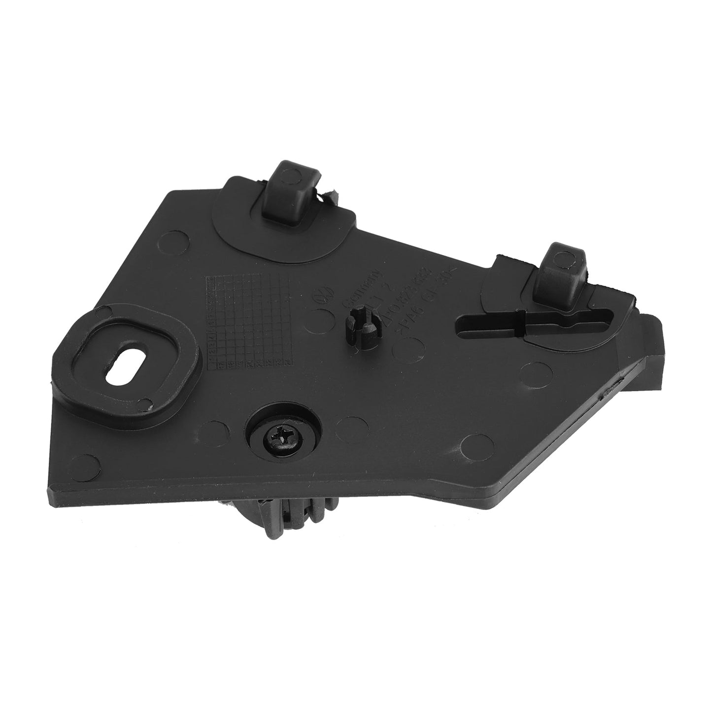 Staffa per leva di apertura cofano anteriore nera 7P0823633 per VW Touareg 2011-2017