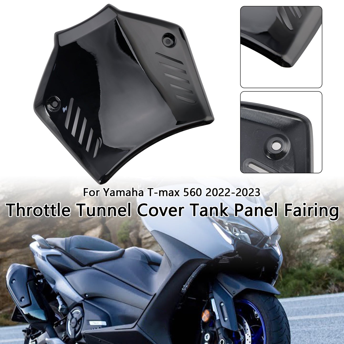 2022 2023 Yamaha Tmax 560 Copertura del tunnel dell'acceleratore Pannello del serbatoio Carenatura