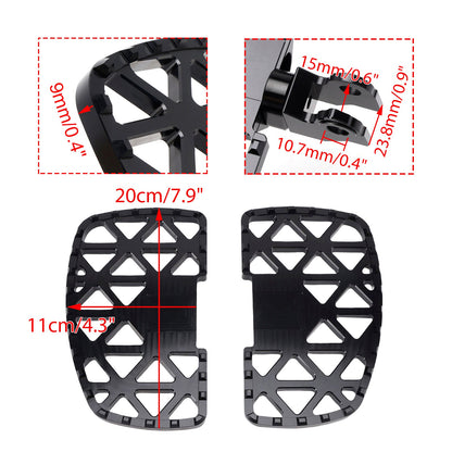 Pedane poggiapiedi anteriori Honda Rebel 250 300 500 CM CMX 2017-2025