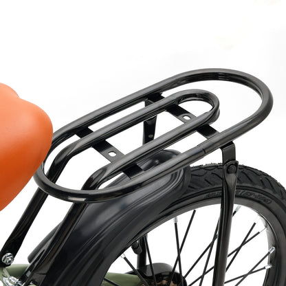 18 pollici di biciclette per bambini in bicicletta per bambini per età 7-9 anni con ruote ausiliarie