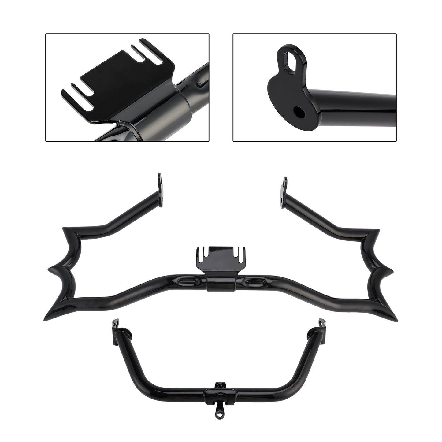 Kit barra di protezione per paraurti e motore Touring Road King 2009-2023, cromato