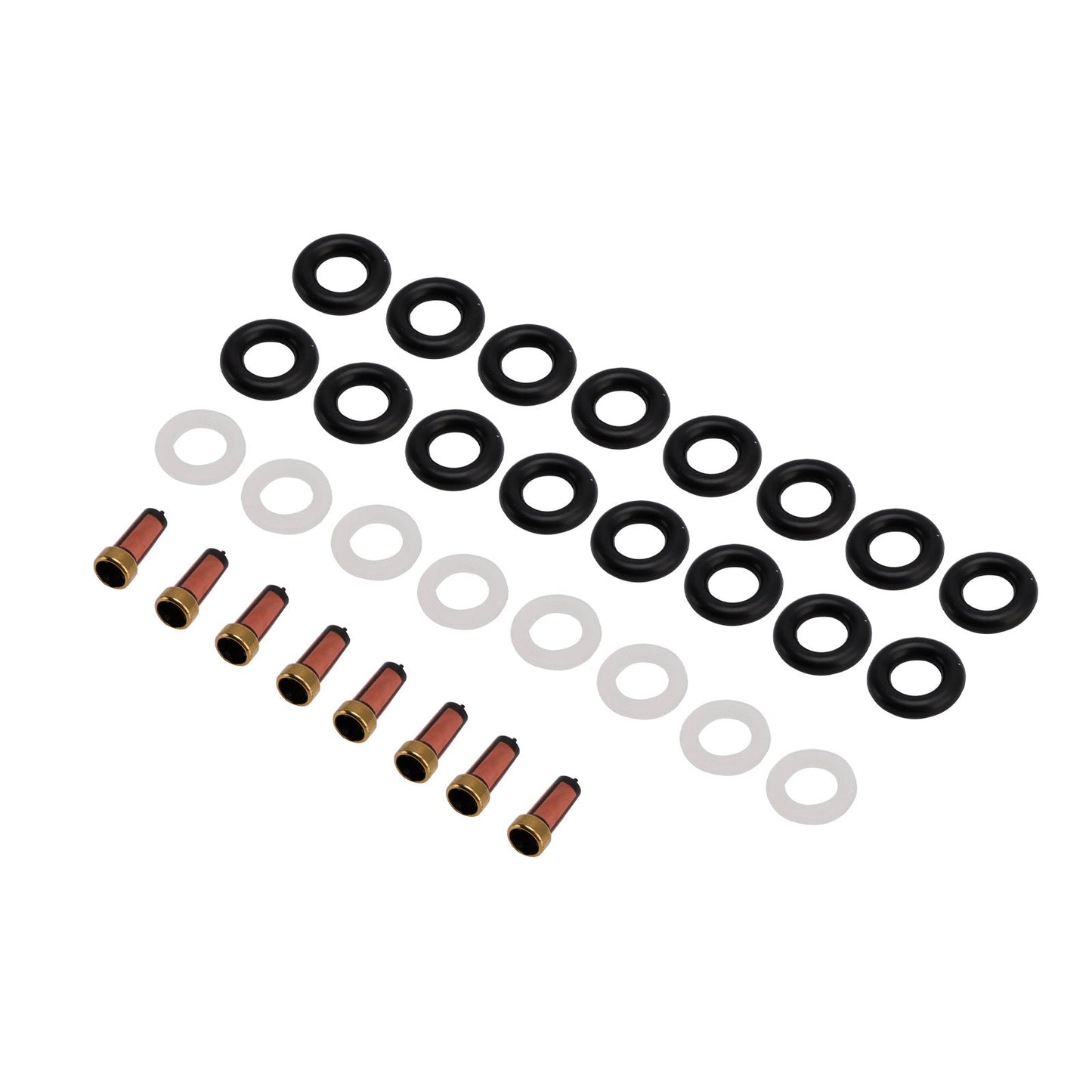 Guarnizione O-ring iniettore carburante 0280156304 0280155744 Compatibile con Mercedes Benz M113 V8