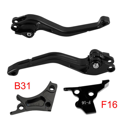 Nuova leva freno e frizione corta per BMW G310R G310GS 2017-2018, colore nero.