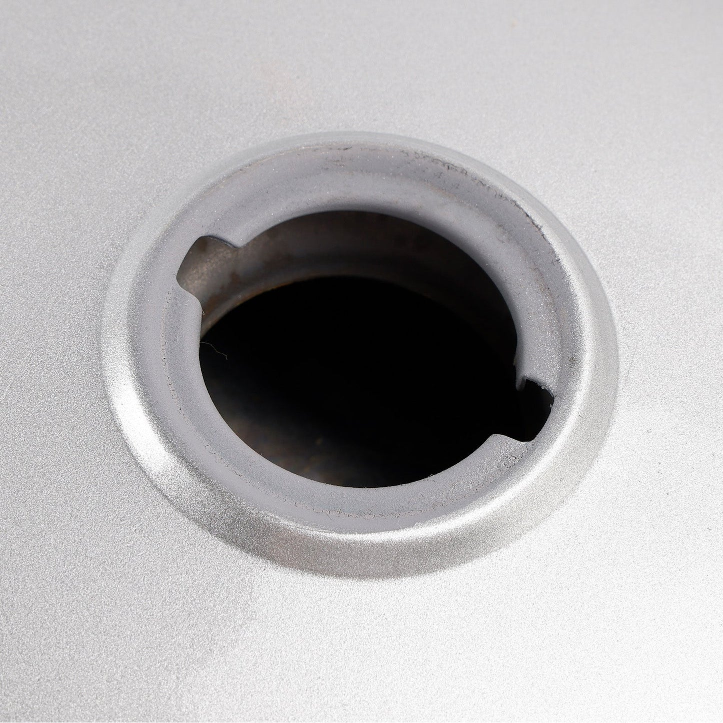 Serbatoio di benzina per moto Cafe Racer in argento, stile retrò, classico, per bobber e scrambler