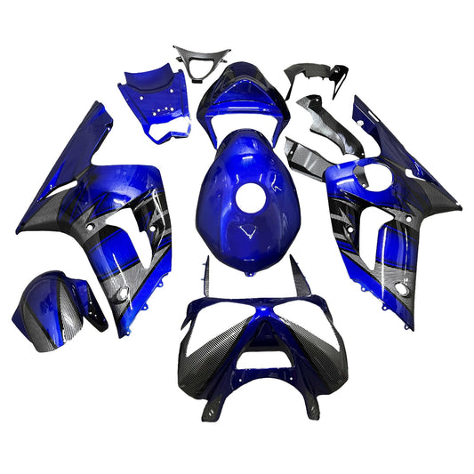 Kit carenatura iniezione in plastica ABS adatto per Kawasaki ZX6R 636 2003-2004