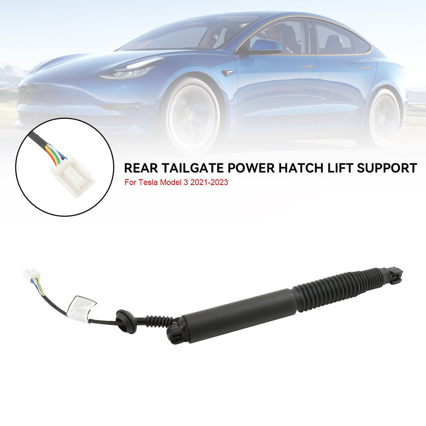 Supporto di sollevamento elettrico per portellone posteriore elettrico lato sinistro Tesla Model 3 2021-2023 Struthz
