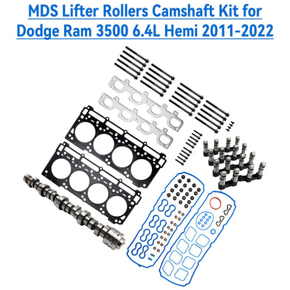 Kit rulli di sollevamento MDS per albero a camme per Dodge Ram 3500 6.4L Hemi 2011-2022
