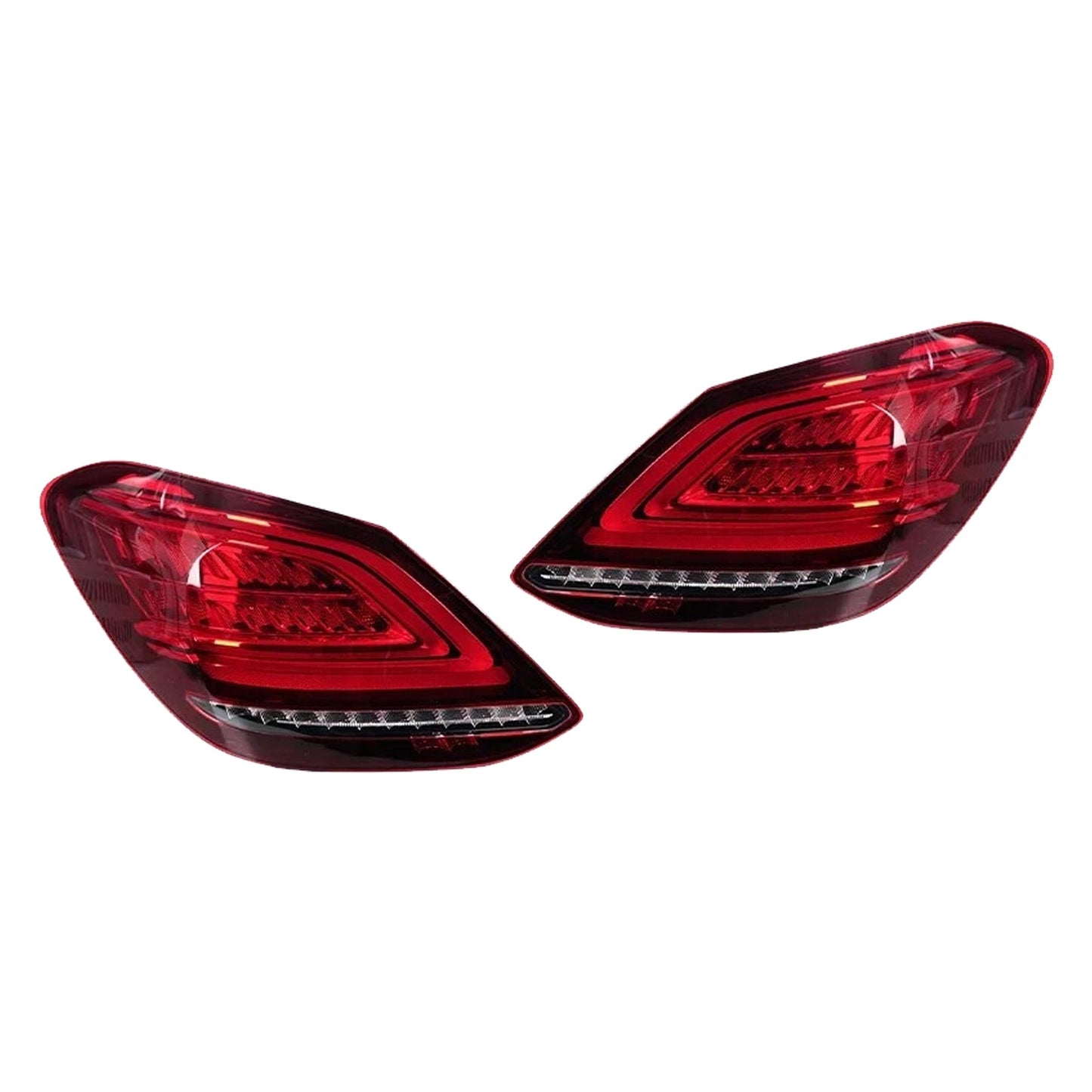 Mercedes Benz W205 Facelift C63 AMG S Base 2019-2021 Fanale posteriore a LED sinistro+destro, luce freno 059067103 2059067203