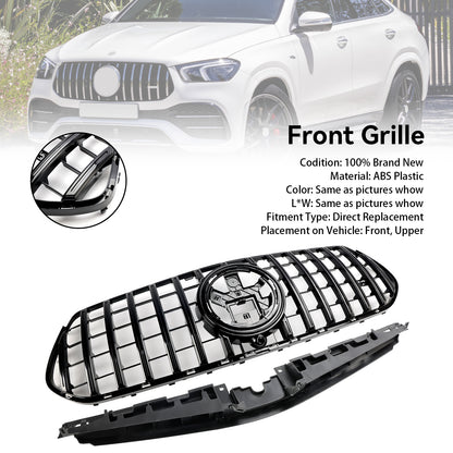 Per Mercedes Benz W167 GLE 350 GLE450 AMG-Line 2024 Griglia per paraurti anteriore
