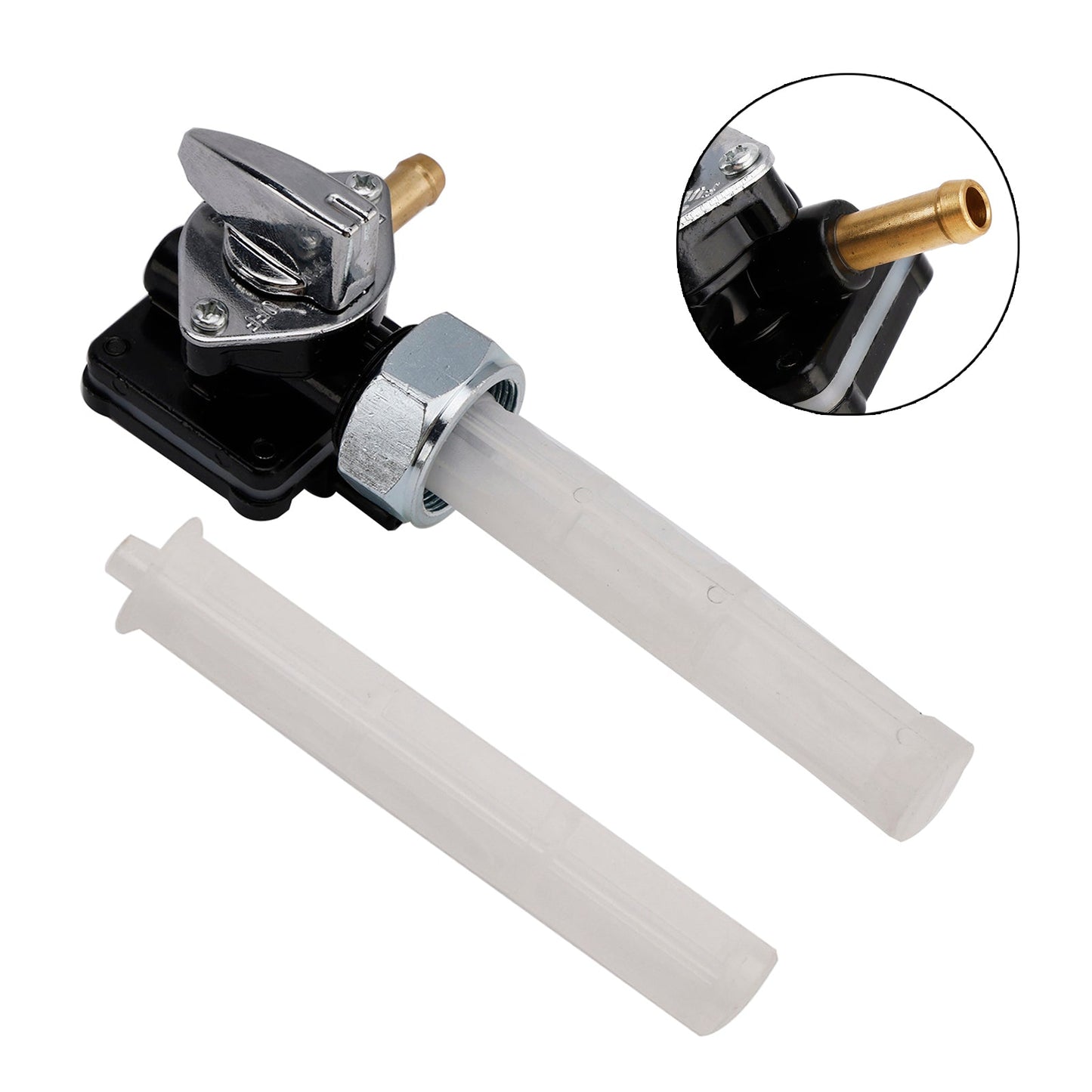 Rubinetto del carburante per serbatoio benzina compatibile con Dyna Low Rider FXDL 1995-2001 61338-94D