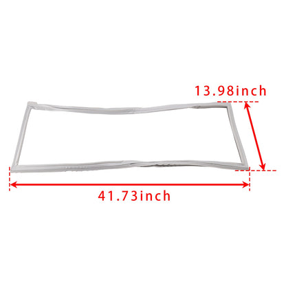 Guarnizione per porta francese del frigorifero W10830048 (grigia, lato sinistro) adatta per Kenmore AP6027227