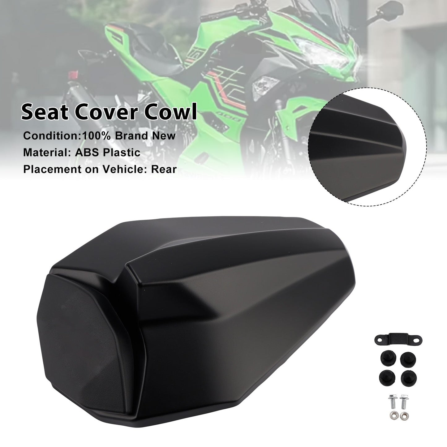Carenatura posteriore Racing Tail per Kawasaki ZX25R ZX4R ZX4RR 2020-2025