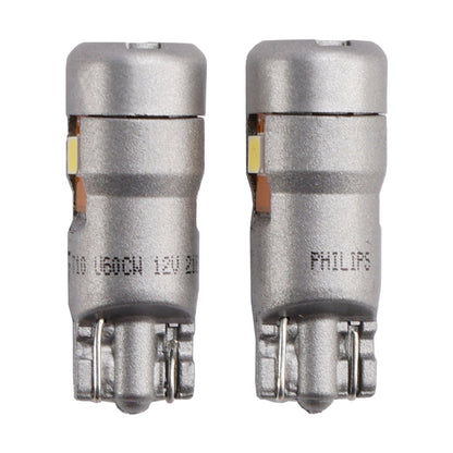 Luce auto LED-T10 Ultinon Pro6000 W5W 11961U60CW 6000K 80LM per PHILIPS