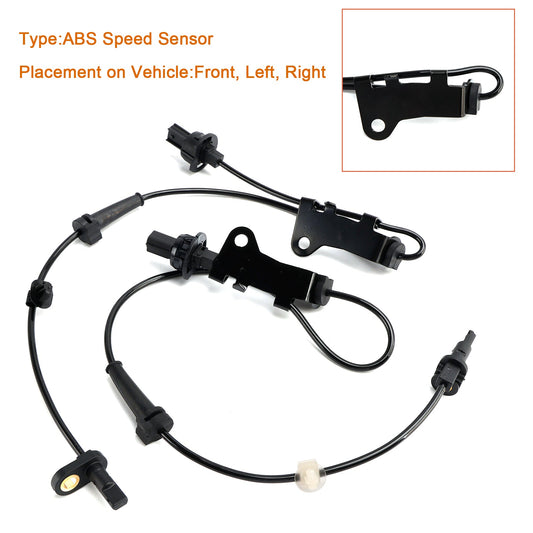 2 sensori di velocità ruota ABS anteriori per Honda CR-Z 2011-2015