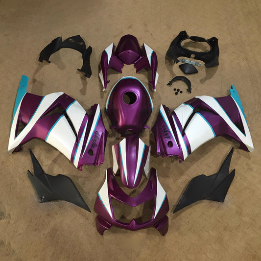 Kit carenatura iniezione in plastica ABS adatto per Kawasaki EX250 Ninja250R 2008-2012