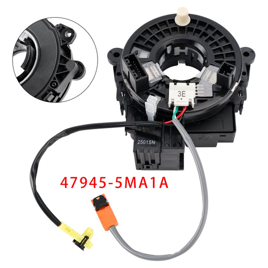 2016-2019 Nissan Sentra FE, Nismo, S, SL, SR, SV|4 cilindri 1.6L, 4 cilindri 1.8L Molla dell'orologio+Sensore dell'angolo di sterzata 47945-5MA1A