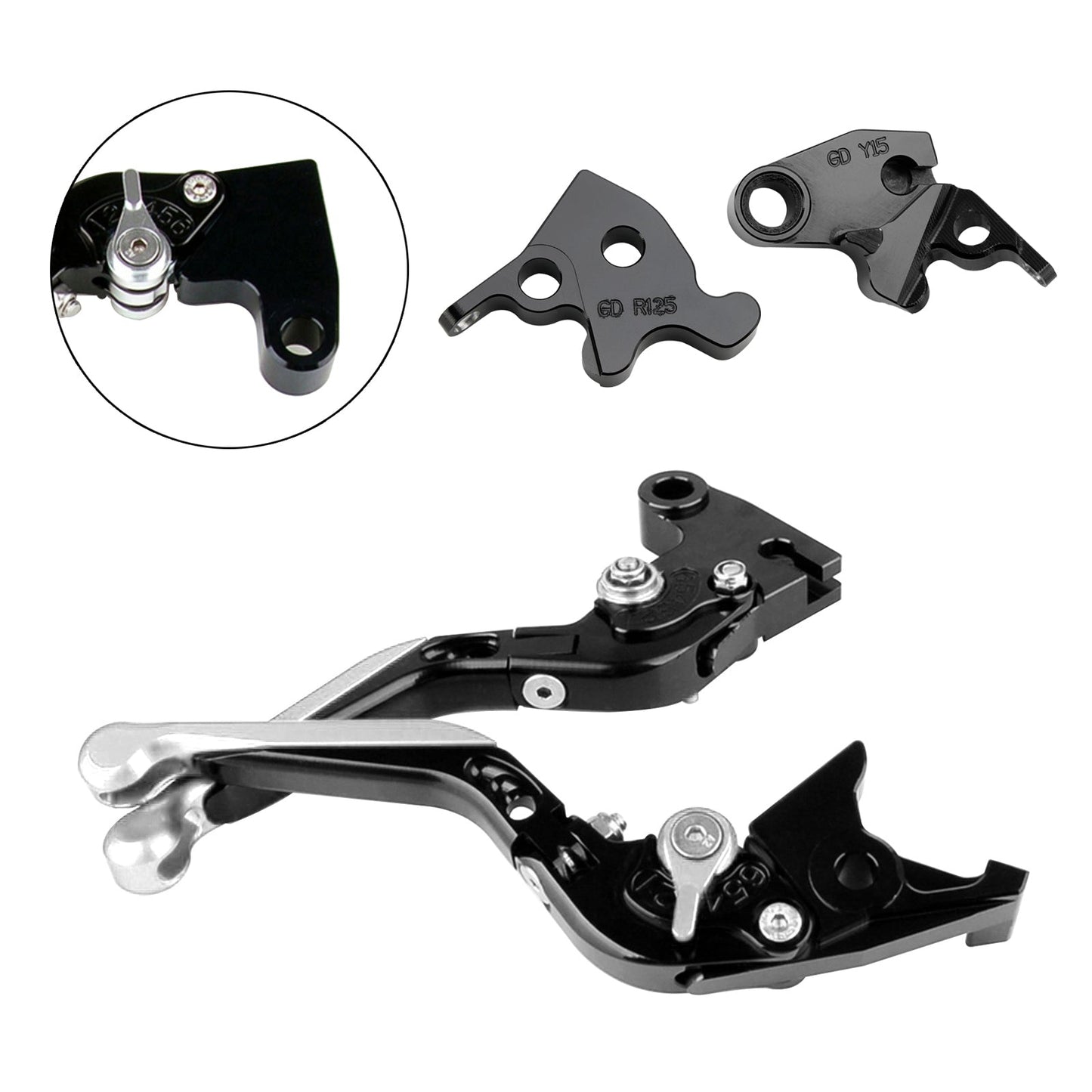 Leva freno frizione regolabile adatta per YAMAHA XSR 155 MT15 2019-2022