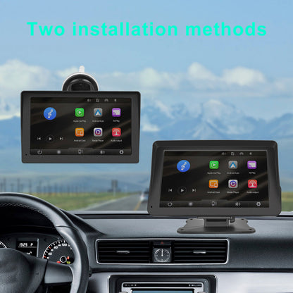 Lettore multifunzione CarPlay da 7 pollici, Apple AirPlay, Android, telecamera di proiezione