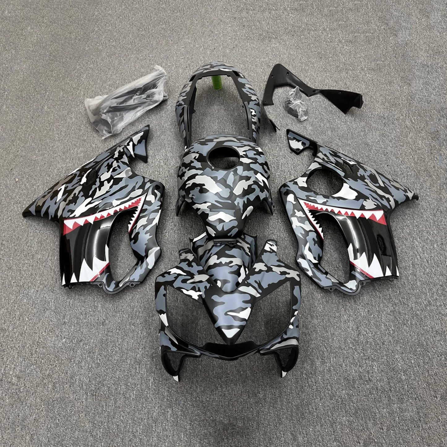 Kit di carene in plastica ABS stampate a iniezione per Honda CBR600 F4i 2004-2007