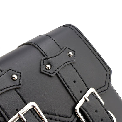 Borsa da sella laterale, borsa da sella, borsa portaoggetti nera 21L per moto
