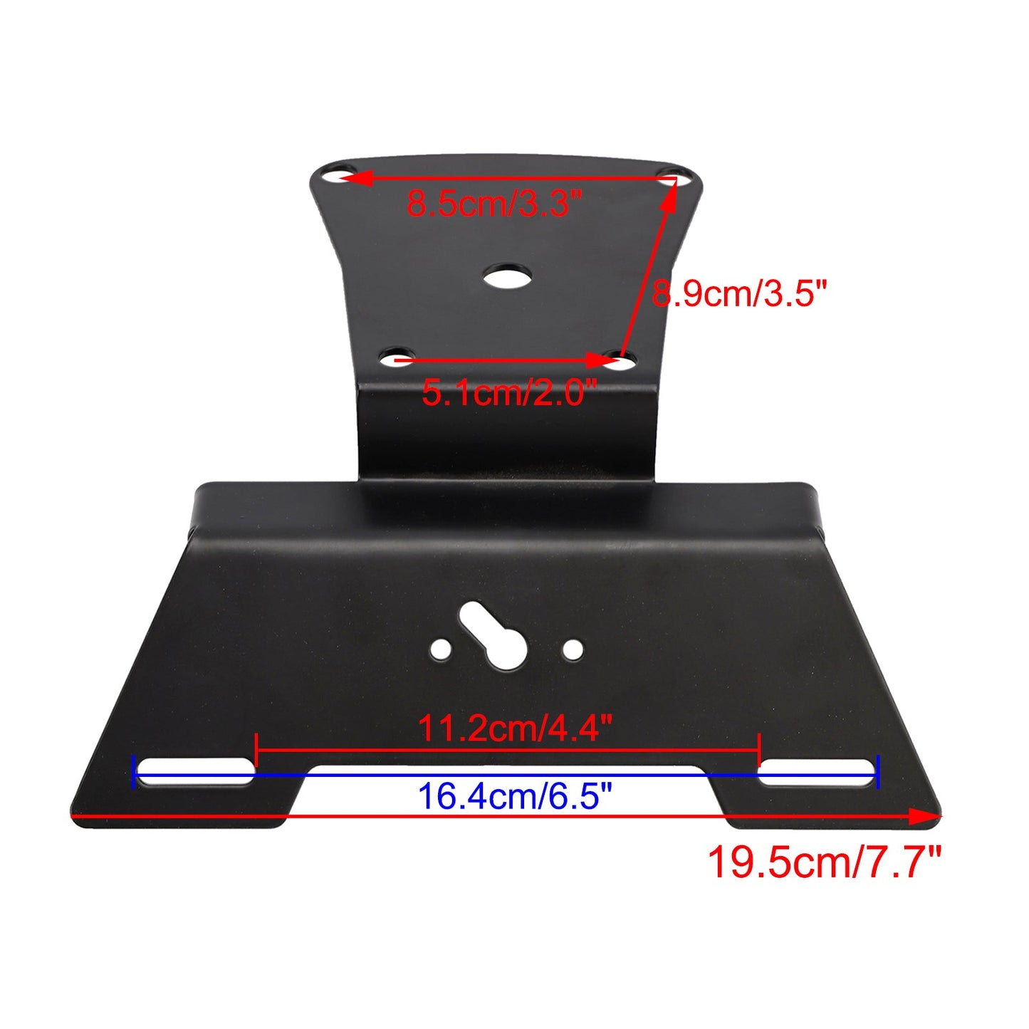 Supporto per telaio porta targa adatto per Scrambler 400X Speed 400 2023-2025