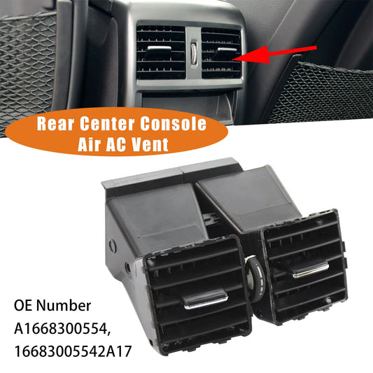 Bocchetta aria condizionata per console centrale posteriore per Mercedes W166 W292 ML GL GLE 2012-19