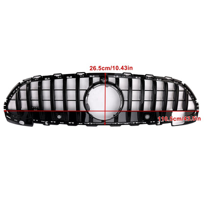 Griglia paraurti anteriore stile GTR per Mercedes Benz W206 2022-2023 con telecamera