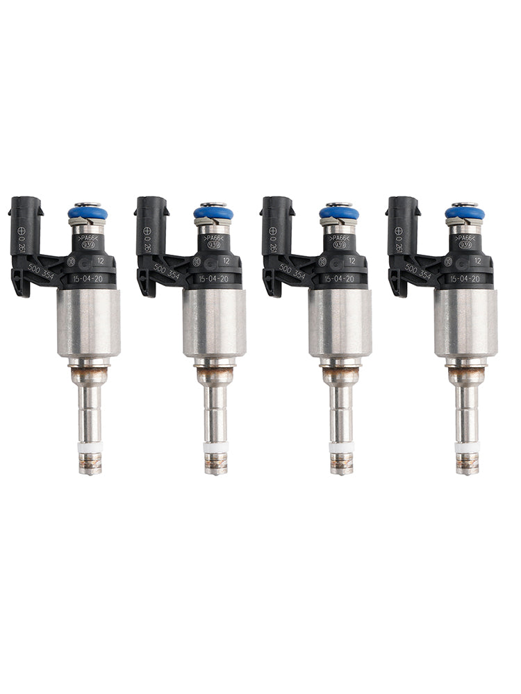 4 pezzi iniettore carburante 04E906036Q adatto per Audi A3 adatto per Seat Leon adatto per Skoda adatto per VW Passat