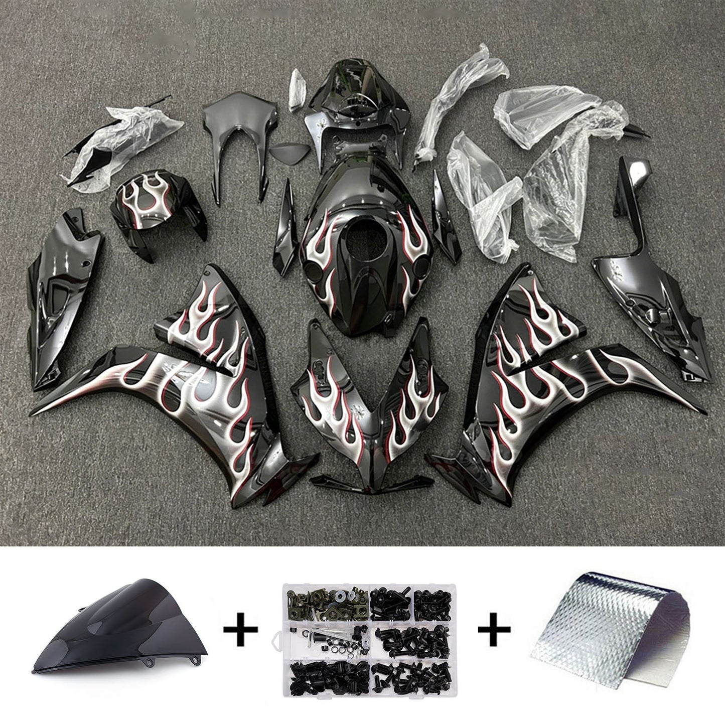 Kit di carene in plastica ABS stampate a iniezione per Honda CBR1000RR 2012-2016