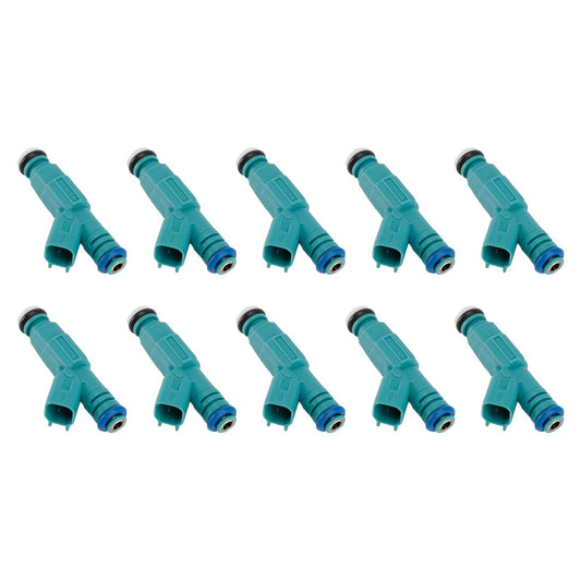 10 iniettori di carburante per Ford E-350 E-450 Super Duty 2004-2009 0280156217