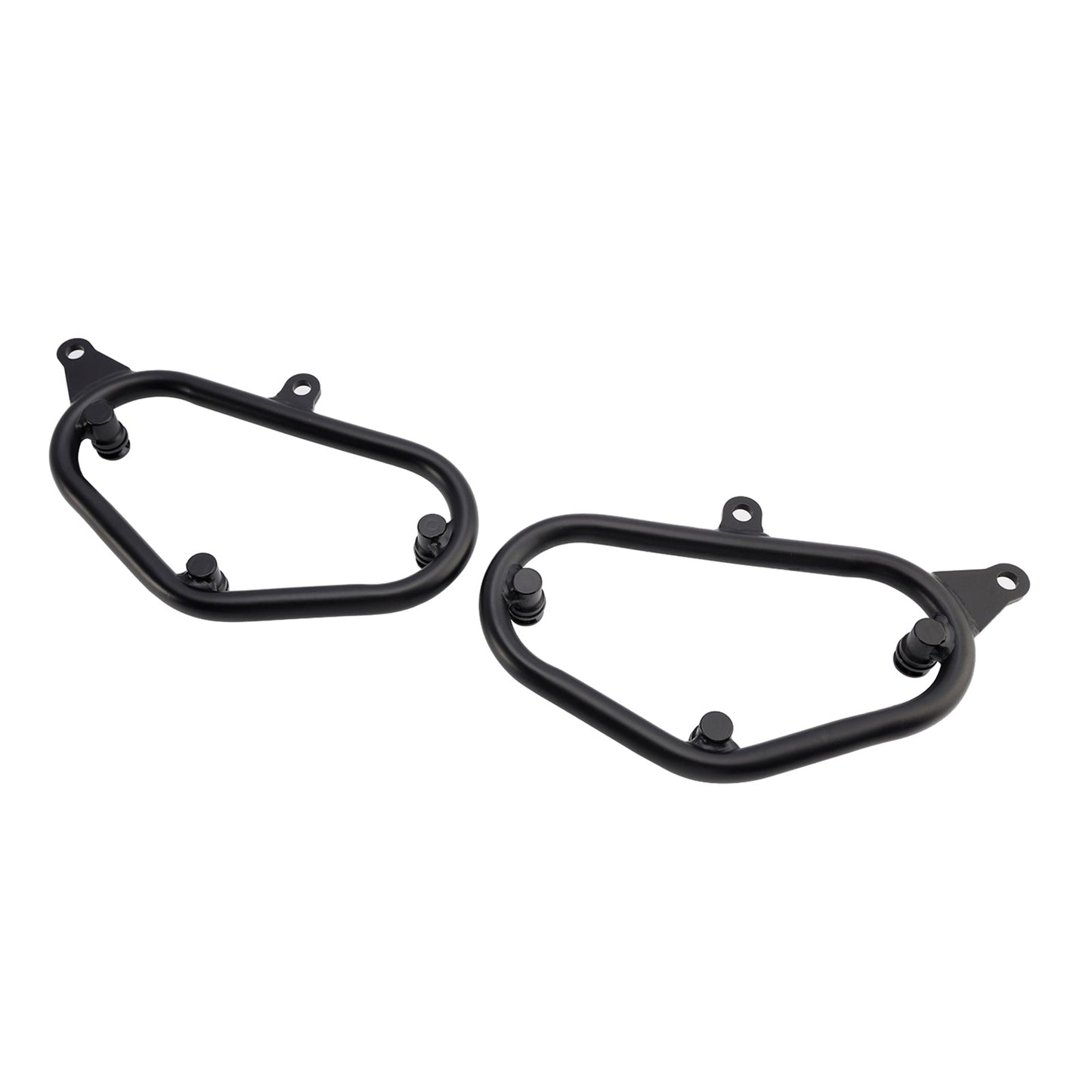 Staffa di montaggio per borsa laterale Kawasaki Eliminator 500 2024-2025, nera