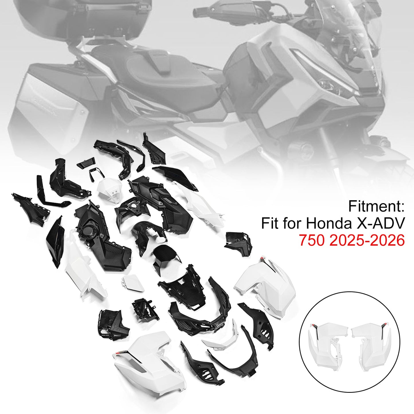 Kit di carene stampate a iniezione per Honda X-ADV 750 2025-2026