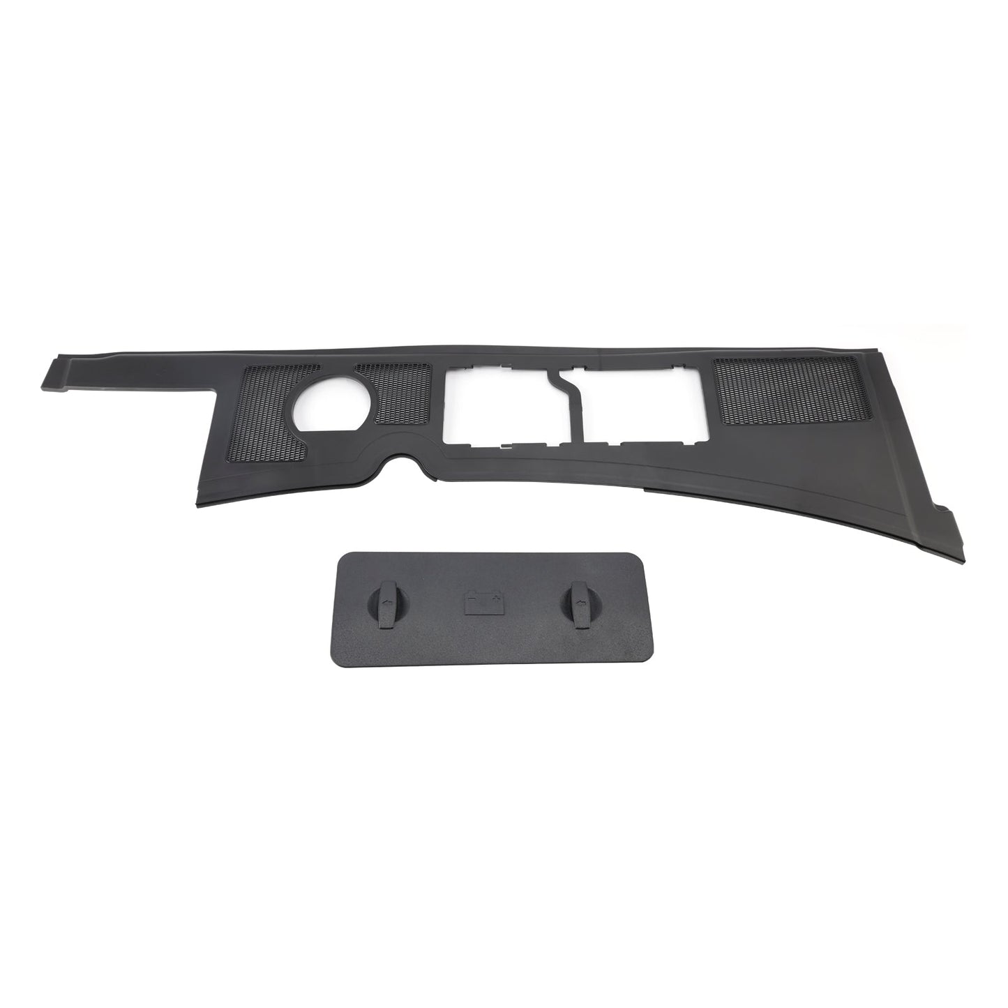 Deflettore del serbatoio dell'acqua e coperchio della batteria 8E1819447 per Audi A4 B6 B7 con guida a sinistra 02-2007