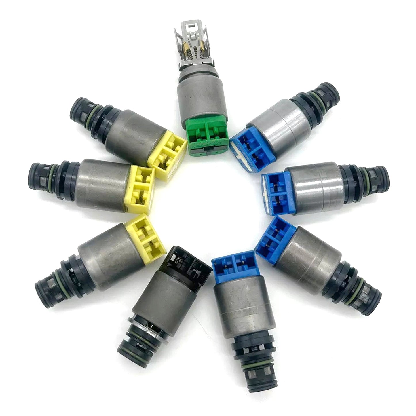 9 pezzi 8HP50 Solenoide cambio automatico a 8 velocità per BMW Dodge Jeep Alfa Romeo