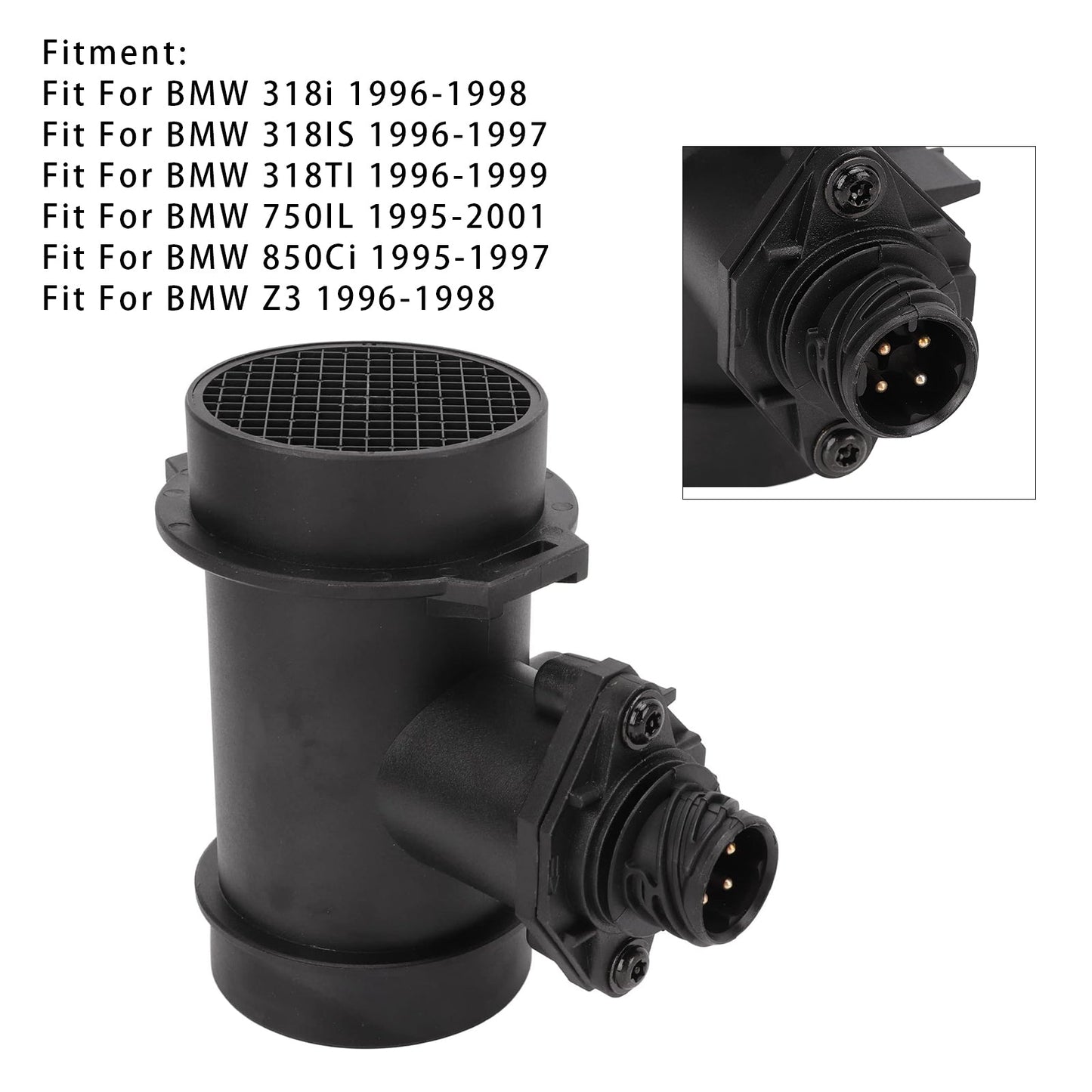 Sensore del flussometro di massa d'aria per BMW 318i 318ti 750iL 850Ci Z3 0280217110