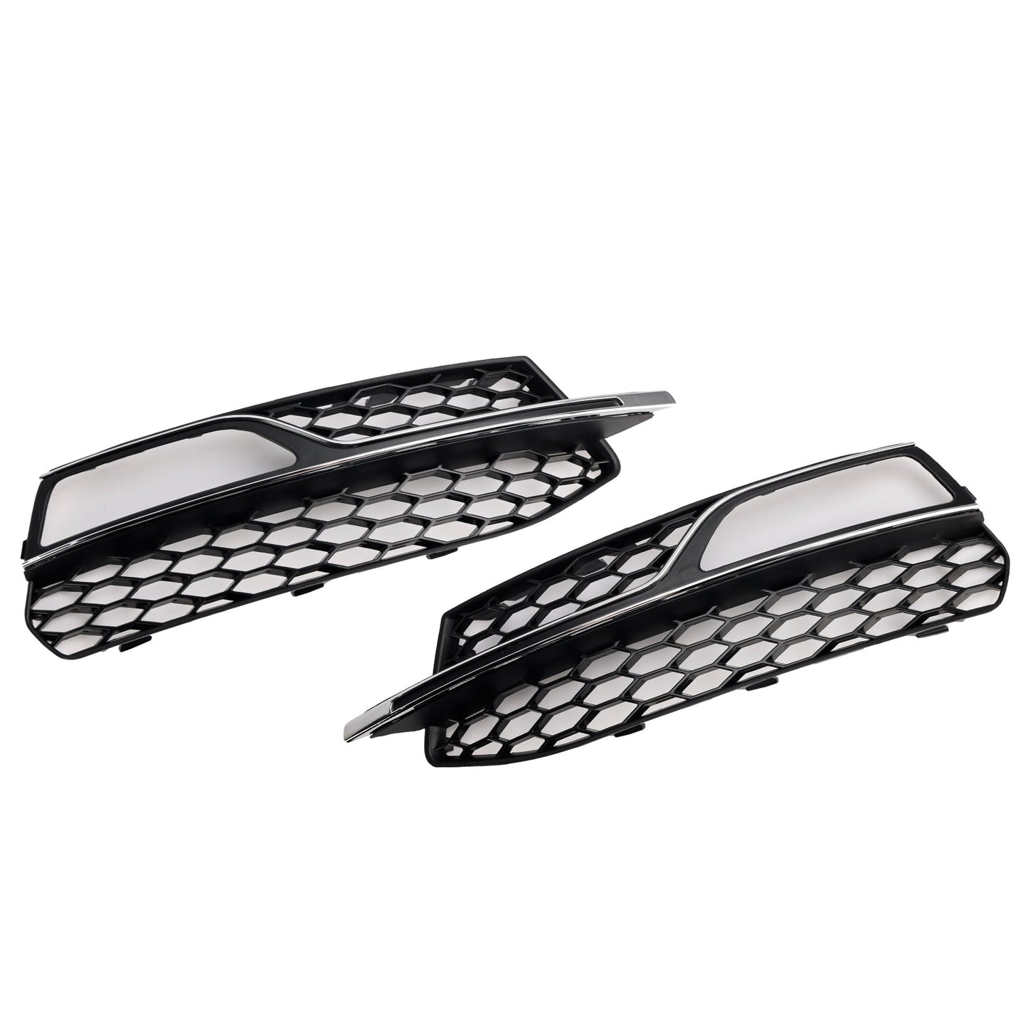 Griglia di copertura fendinebbia paraurti anteriore inferiore AUDI A3 S3 S-Line 2013-2016 8V3807682G 8V3807681G