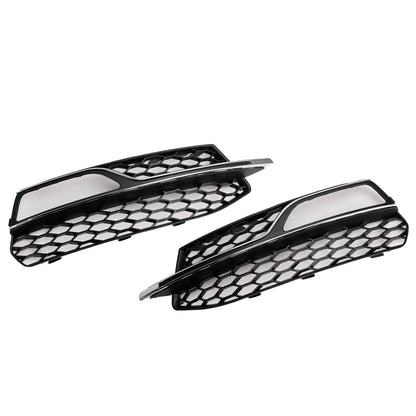 Griglia di copertura fendinebbia paraurti anteriore inferiore AUDI A3 S3 S-Line 2013-2016 8V3807682G 8V3807681G